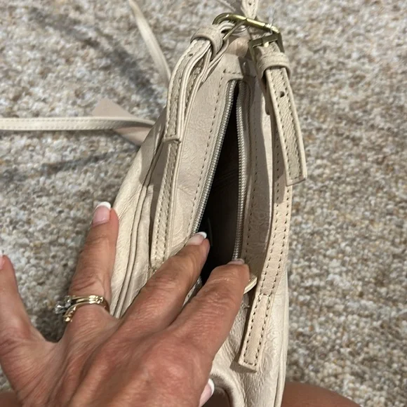 Great American Leatherworks leather mini shoulder bag NWT Paisley leather design - Picture 13 of 13